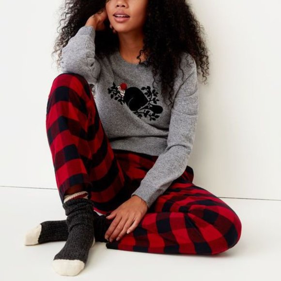 Roots Inglenook Lounge Pants Checkered 